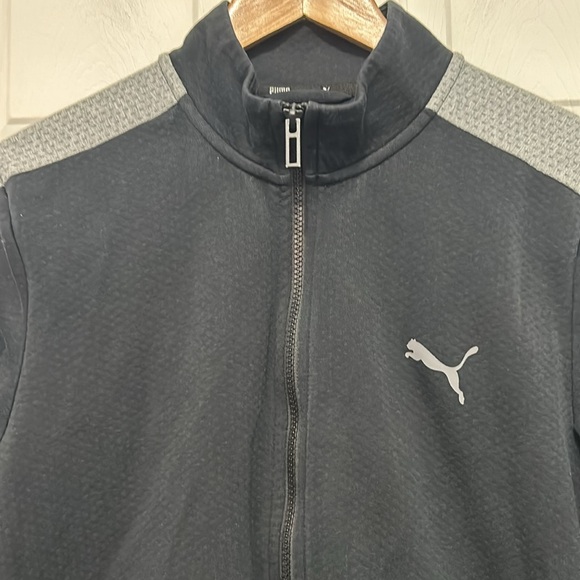 PUMA mock neck track jacket. Size S. - Picture 2 of 7
